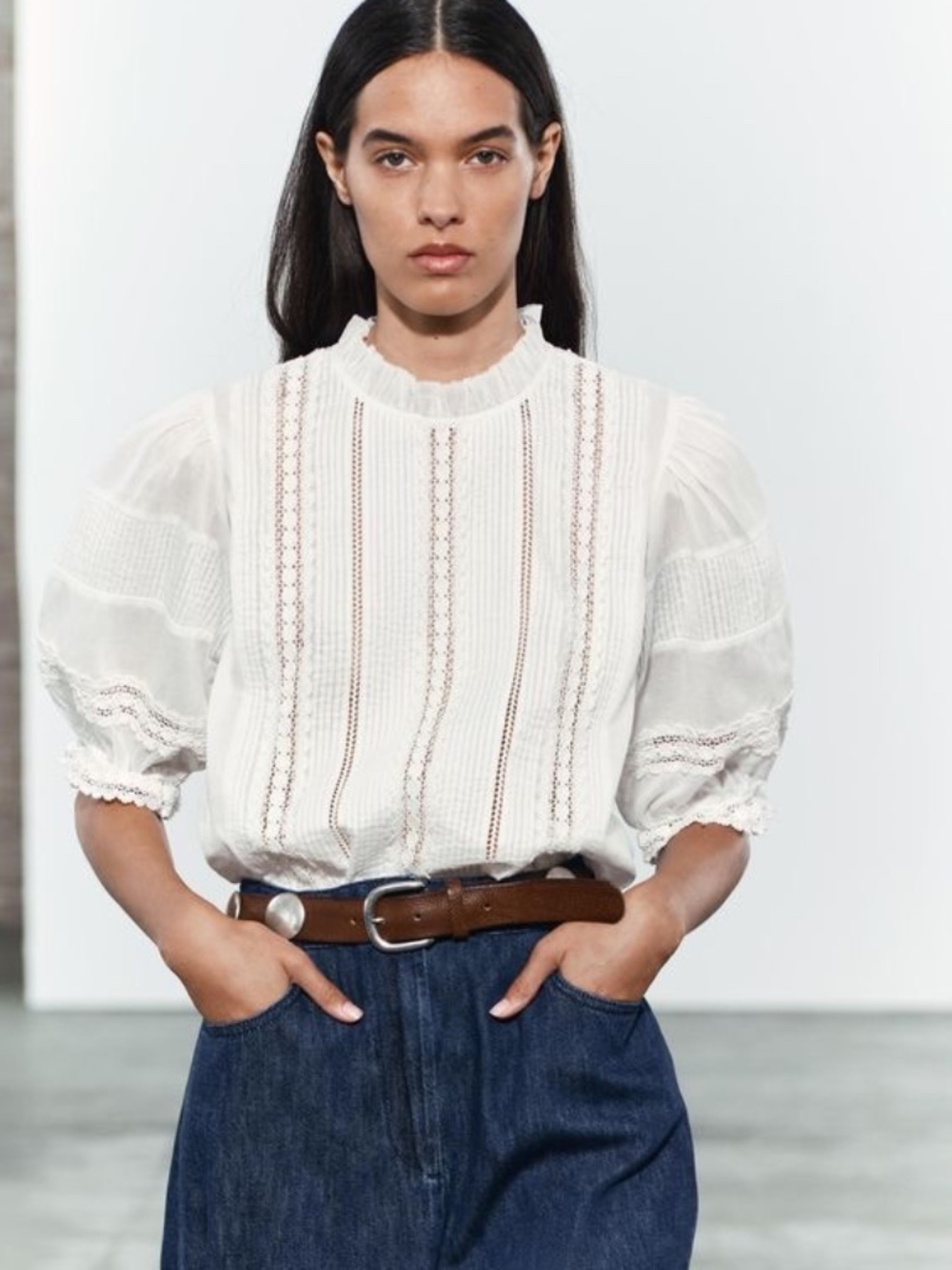ZW COLLECTION ROMANTIC BLOUSE 6895/267 M